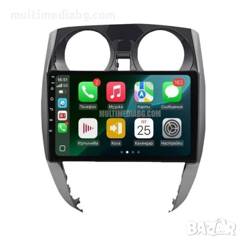 Nissan Note 2012-2019 Мултимедия Навигация Android