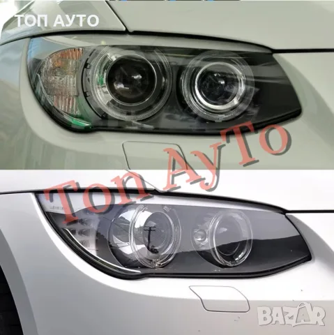 Капаци Стъкла Фарове БМВ Е92 Е93 Фейслифт BMW E92 LCI Coupe / Cabrio 2010 -2013 Стъкла Фарове Капаци, снимка 11 - Аксесоари и консумативи - 55801699