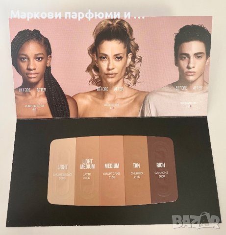 ЕКСКЛУЗИВЕН КОМПЛЕКТ МОСТРИ ФОНДЬОТЕН НА АМЕРИКАНСКАТА МАРКА HUDABEAUTY