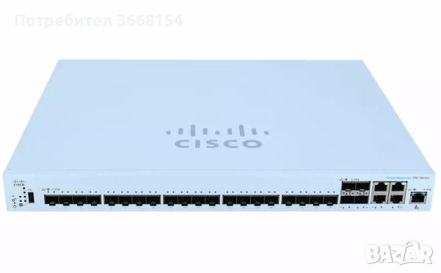Cisco CBS350-24XS-EU Оптичен Layer 3 суич