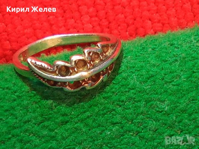 СРЕБЪРЕН ФЛОРАЛЕН ПРЪСТЕН - ЛИСТО СРЕБРО 925 НЕЖЕН и КРАСИВ 22339, снимка 4 - Пръстени - 33004881