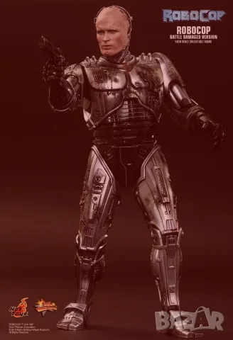 Хот Тойс 2в1-Hot Toys MMS266 -Robocop Battle Damaged Version & Alex Murphy new,sealed , снимка 8 - Колекции - 55963481