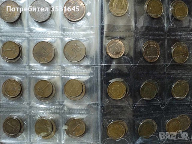 Колекция монети Нидерландия 1 и 5 цента 73 бр. без повтарящи се години, снимка 4 - Колекции - 41632912