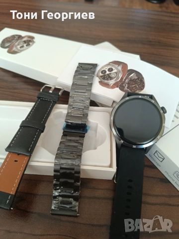 Smart часовник графитен с 3 верижки, снимка 3 - Мъжки - 53757580