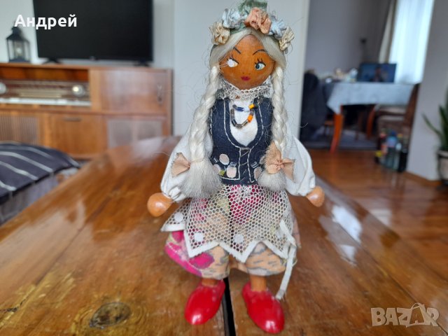 Стара кукла #49, снимка 2 - Антикварни и старинни предмети - 40218041