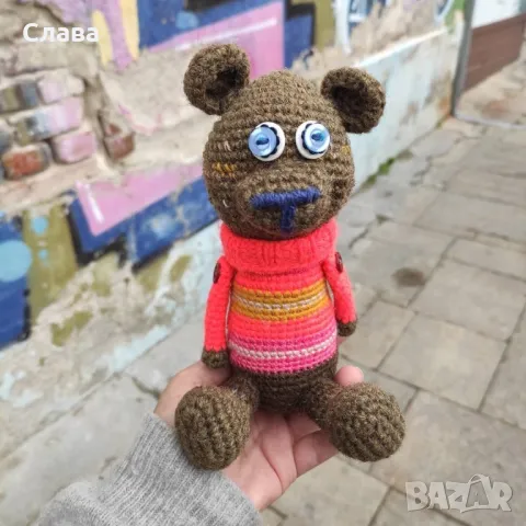 Хендмейд ,плетена играчка, снимка 2 - Декорация за дома - 49139613