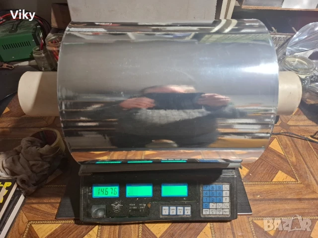 руло сребрист целофан 1500 м тегло 15 кг, снимка 8 - Други - 51003271