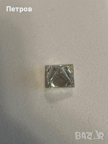 Мойсанит (Диамант), Принцес Шлайф-5.05карата ,9.77мм, снимка 5 - Други - 39052630