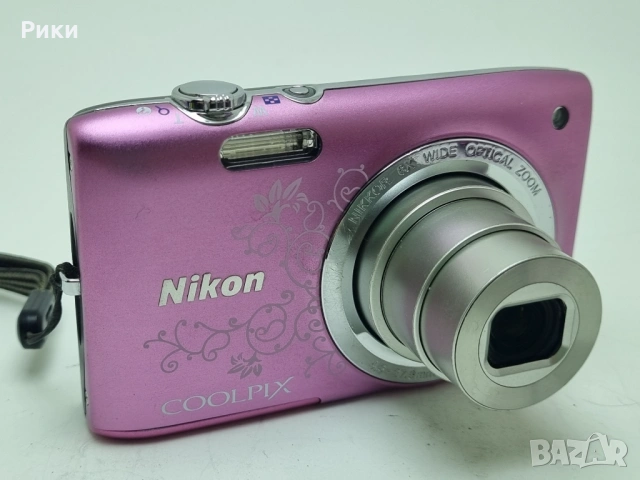 Nikon Coolpix S2700 6x Optical Zoom 16MP Pink Compact Digital Camera, снимка 5 - Фотоапарати - 53804754