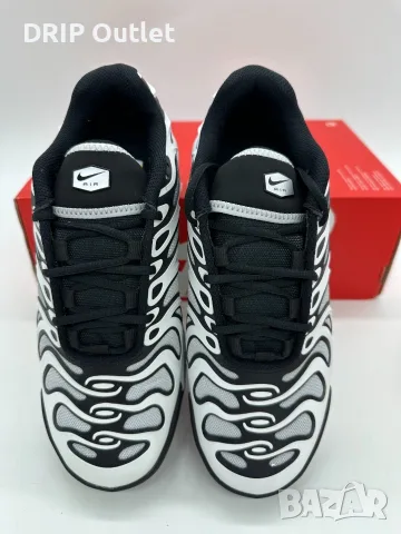 !ПРОМО! Nike Air Max Plus Drift | White/Black | + КУТИЯ, снимка 3 - Маратонки - 56216134