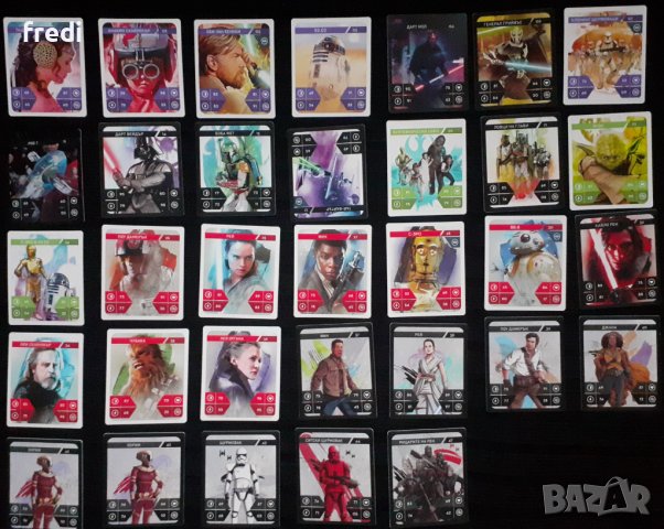 Карти star wars от албума на кауфланд