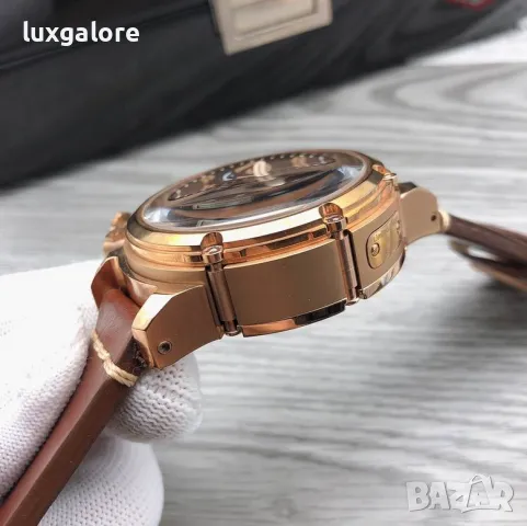 Mъжки часовник U-Boat U-51 Chimera Bronze с кварцов механизъм, снимка 3 - Мъжки - 47638790