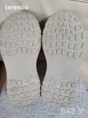 Нови боти - беж, снимка 5 - Дамски боти - 52040077