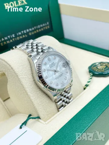 Rolex Datejust 31mm Steel MOP Dial Diamond Jubilee Дамски Различни Варианти, снимка 4 - Дамски - 48182867