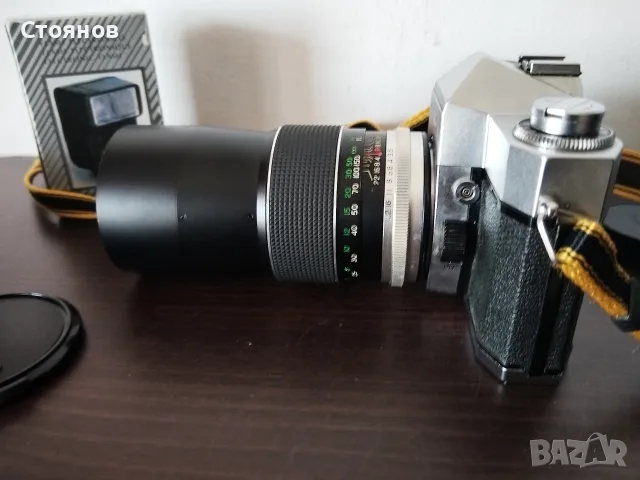 Камера YASHICA TL SUPER Japan, снимка 6 - Фотоапарати - 56258350