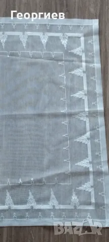 Покривки,карета бродирани на тюл., снимка 5 - Декорация за дома - 49694205