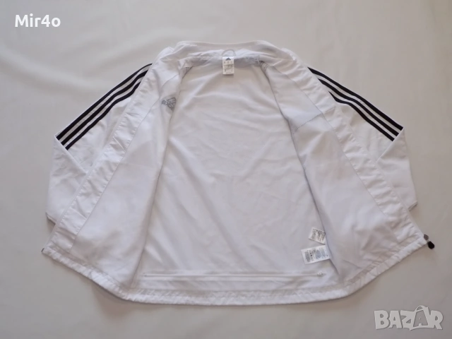 горнище adidas адидас суитчър худи ветровка яке мъжко спорт оригинал S, снимка 3 - Спортни дрехи, екипи - 42911118