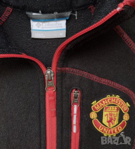 Manchester United / Columbia Sportswear - детски полар на Манчестър Юнайтед , снимка 4 - Детски анцузи и суичери - 44241248