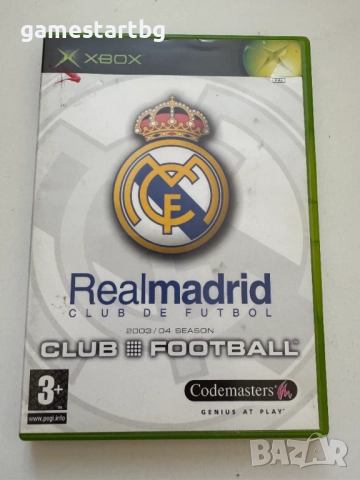 Real de Madrid Club Football за Xbox classic/Xbox original