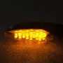 Двуцветни 12V диодни мигачи с бяла среда 2 броя, снимка 4