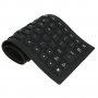 0081 Сгъваема, силиконова, USB клавиатура - водоустойчива , снимка 2