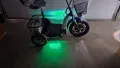 Електрическа триколка с лед осветление и равна платформа , снимка 7