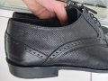 МЪЖКИ ОБУВКИ - ЕСТЕСТВЕНА КОЖА - ЧЕРНИ , снимка 11