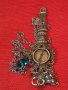 ПОСРЕБРЕН ВИНТИДЖ АРТ МЕДАЛЬОН - КЛЮЧЕ с ВЕРИЖКА 21699, снимка 3