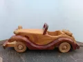 Ретро дървена кола, снимка 2
