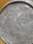 Комплект Стари Ръчно Ковани Медни Чинии., снимка 5