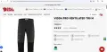 FJALLRAVEN Vidda pro ventilated trousers - мъжки панталон, размер 48 (М), снимка 2