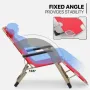 Голям Многофункционален сгъваем шезлонг-стол с възглавничка NS6012, снимка 3