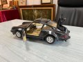 Метална количка на Porshe 911 Turbo Black. №4476, снимка 2