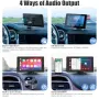7-инчов безжичен CarPlay/Android Auto екран с GPS и AirPlay, снимка 4