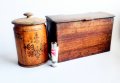 Стари дървени кухненски кутии -Царство България., снимка 1 - Други ценни предмети - 39693595