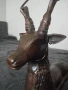 Бронзова фигура на елен, снимка 6