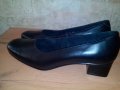 Черни нови дамски обувки от естествена кожа №41, снимка 12