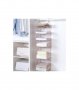 ВЕРТИКАЛЕН СГЪВАЕМ ОРГАНАЙЗЕР ЗА ГАРДЕРОБ С РАФТОВЕ ЗА ДРЕХИ - код 2989, снимка 11