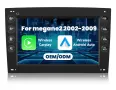 Мултимедия, Двоен дин, за Renault Megane 2, Навигация, плеър, Android, Рено Меган 2, снимка 1