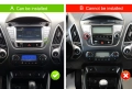 Мултимедия, Двоен дин, за Hyundai Tucson IX35, Навигация, дисплей, плеър IX 35, екран Android, IX35 , снимка 13