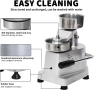 Професионална преса за бургер Commercial Burger Machine, 130mm, снимка 8