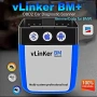 Професионален vLinker BM+ (BtLE) - Идеален за BimmerCode (за BMW) OBD2, снимка 2