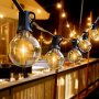String Lights LED верига 25 крушки за парти украса празнични светлини декорация рожден ден сватба 9м, снимка 6