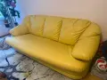Разтегателен Кожен диван , снимка 2