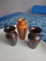 ✅Комплект от две мини вазички и амфора керамика, снимка 5