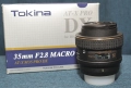 Tokina AT-X Pro 35/2,8 DX macro за Никон, снимка 1