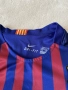 Детски футболен екип Messi и нови футболни чорапи Barsa, снимка 3