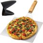 ПОСЛЕДЕН БРОЙ! Лопата за пица + включена силиконова ръкохватка, снимка 1 - Прибори за хранене, готвене и сервиране - 41716783