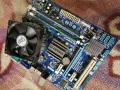 Продавам дъно,четириядрен процесор,памет и охладител 775, снимка 1