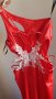 Червена абитуриентска рокля , снимка 8